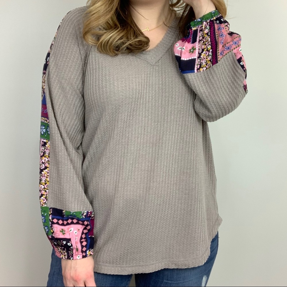 Wanderlust Thermal Top Lavender Mocha - Picture 5 of 8